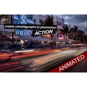 animated gif image, create cinemagraph in photoshop, cinemagraph photoshop action