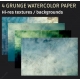 Grunge watercolor paper texture backgrounds