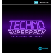 techno sample pack, deep techno samples,  melodic synth loops, techno drum kicks