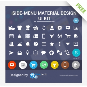 FREE UI kit Modern website icons