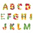 Happy alphabet vectors - kids colorful alphabet letters