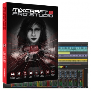 Mixcraft 8 Pro Studio - Complete Music Production DAW