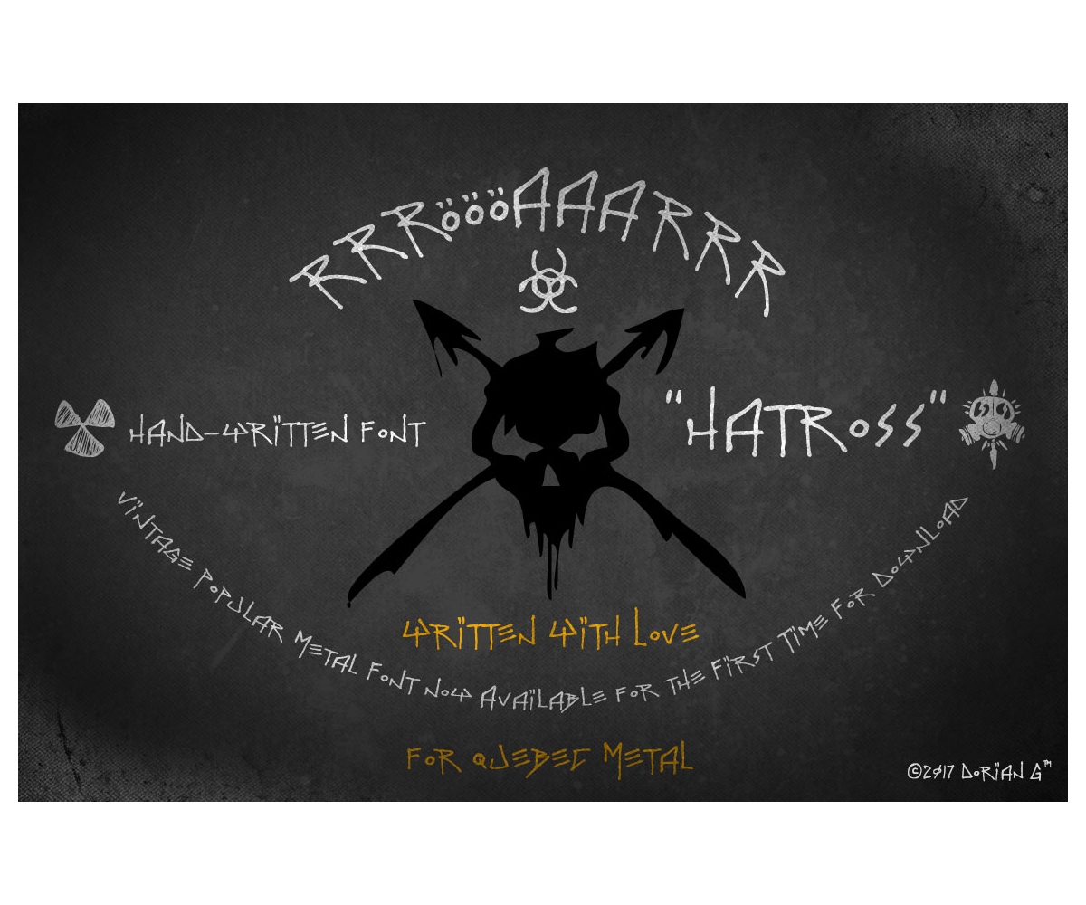 rediculous death metal font rediculous death metal font