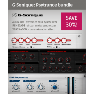 G-Sonique: Psytrance bundle