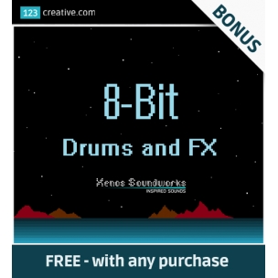 BONUS 8-Bit Drums and FX samples - Free with any purchase