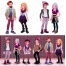 hipster character vectors, hipster boy fashion vector