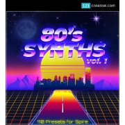 presets for Spire synthesizer 80s Synths Vol. 1