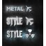 Eroded metal styles (17 styles in pack)