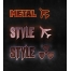 Eroded metal styles (17 styles in pack)