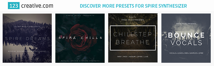 Discover more presets for Reveal Sound Spire synthesizer