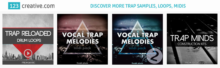 123creative.com Discover more Trap Samples, Loops, Midis, Construction Kits