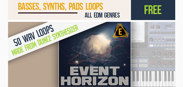 123creative.com Download FREE Event Horizon - Loops (made from Dune2 presets)