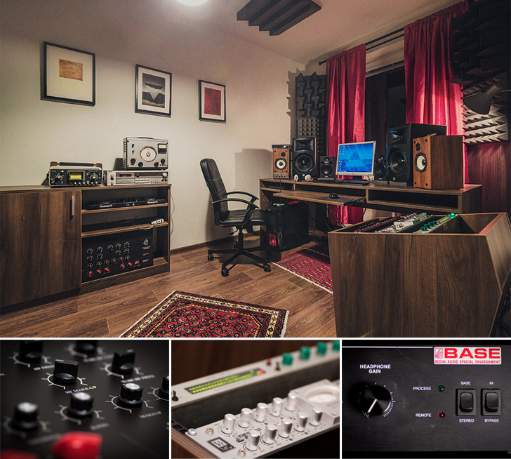 Marian Brezovan Online mastering studio equipment